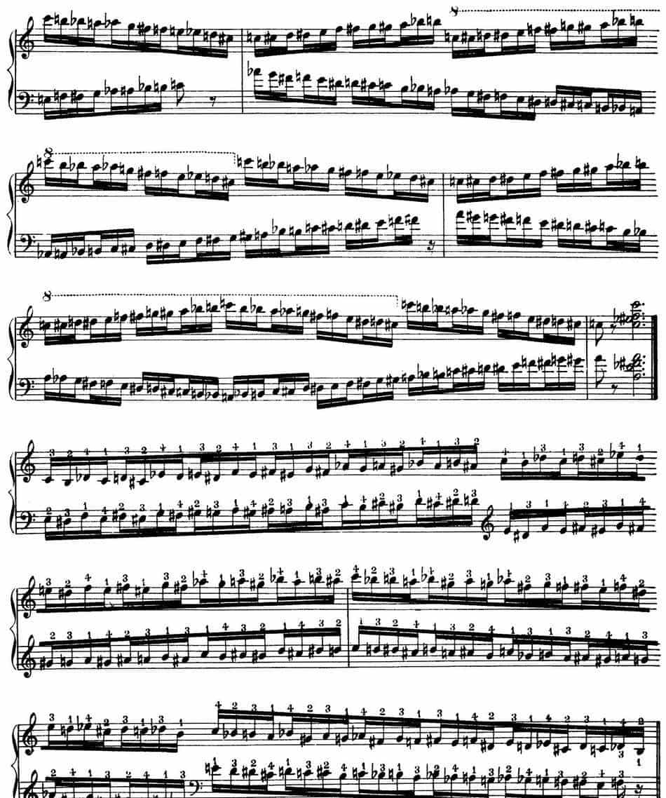 Technical Exercises S.146（李斯特钢琴技巧练习 BOOK Ⅳ） 钢琴乐谱_第3张