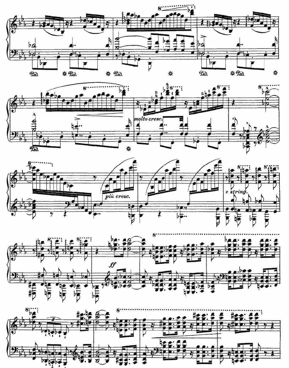 12首超级技巧练习曲：Eroica（英雄） 钢琴乐谱_第4张