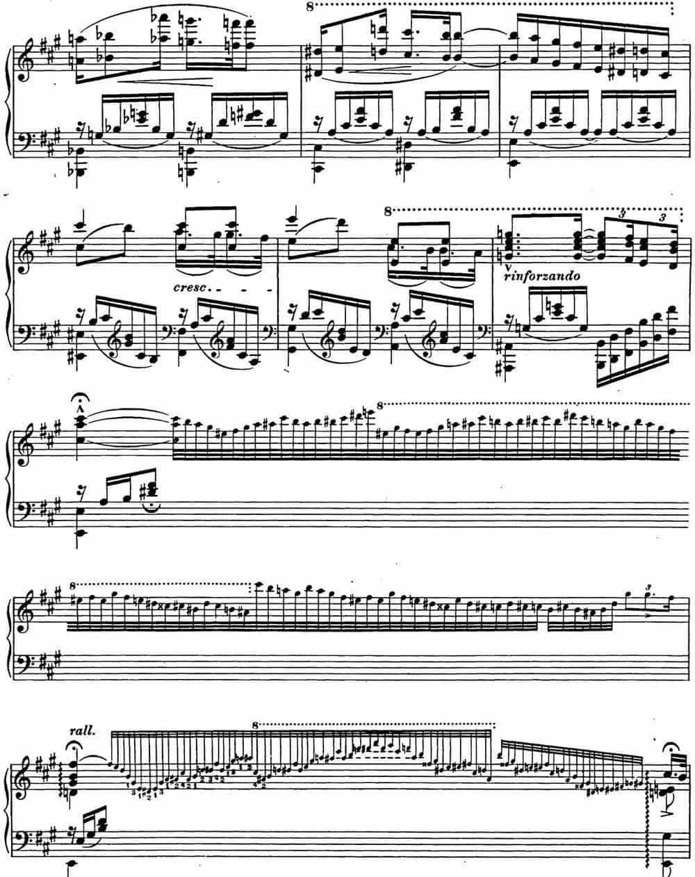 李斯特 匈牙利狂想曲CD Hungarian Rhapsodies S.244 No.13 钢琴乐谱_第6张