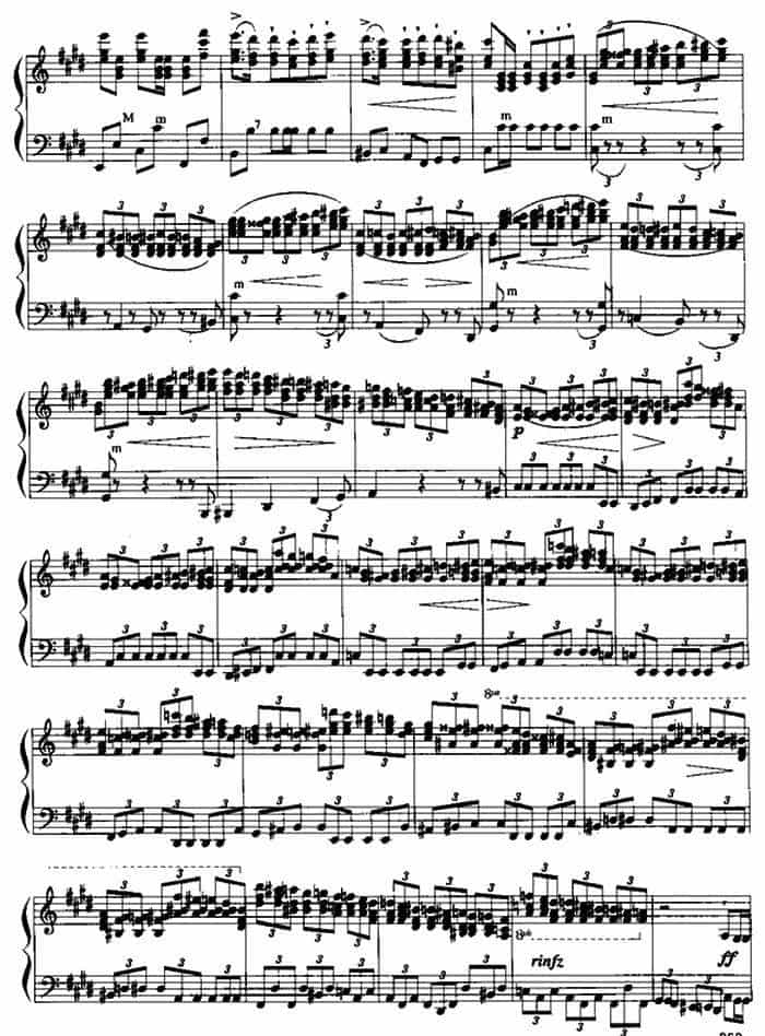 西班牙狂想曲 手风琴乐谱_第5张