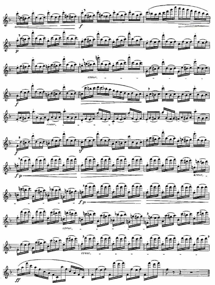 Moyse - 25 Studies after Czerny flute  [3]（25首改编自车尔尼作品的练习曲） 长笛乐谱_第2张