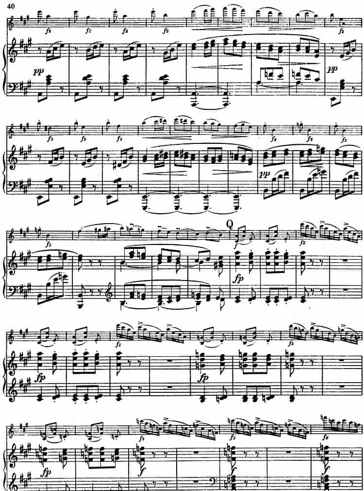 德沃夏克作品53号A小调协奏曲 （小提琴和钢琴） 钢琴乐谱_第38张