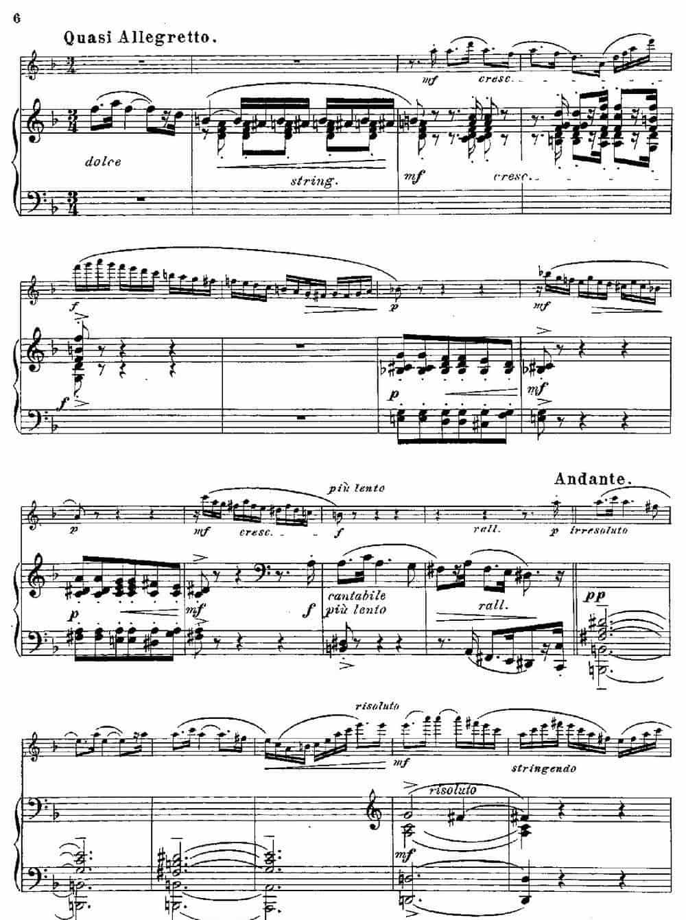 Fantaisies nationales. Suedois.（Op.59 No.4）（长笛+钢琴伴奏） 长笛乐谱_第4张