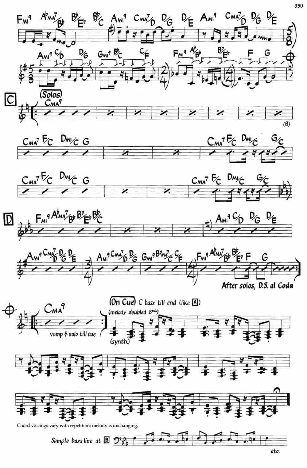Sunrunner（爵士钢琴曲） 钢琴乐谱_第2张