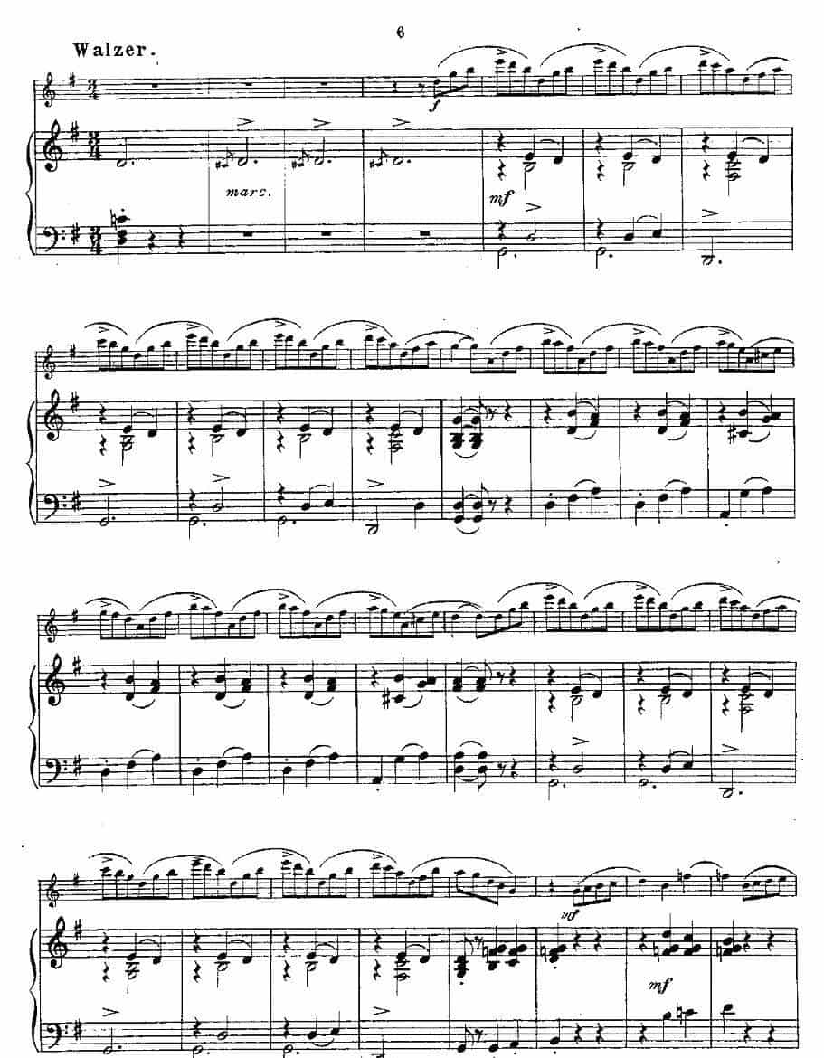 Opern-Transcriptionen.Op.45-7（长笛+钢琴伴奏） 长笛乐谱_第5张