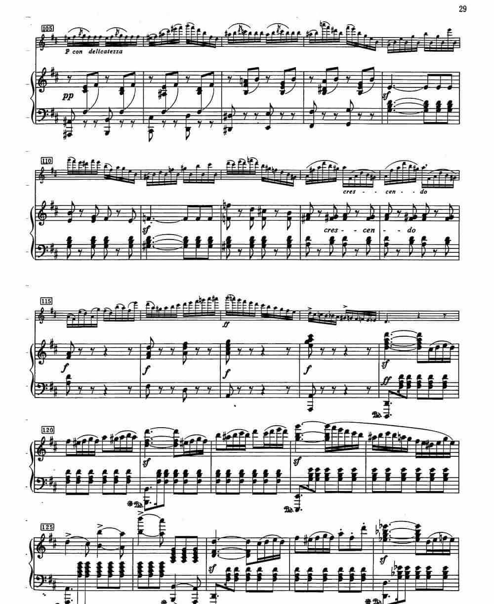 Fantaisie Sur Le Freyschutz（魔弹射手幻想曲）（长笛+钢琴） 长笛乐谱_第5张
