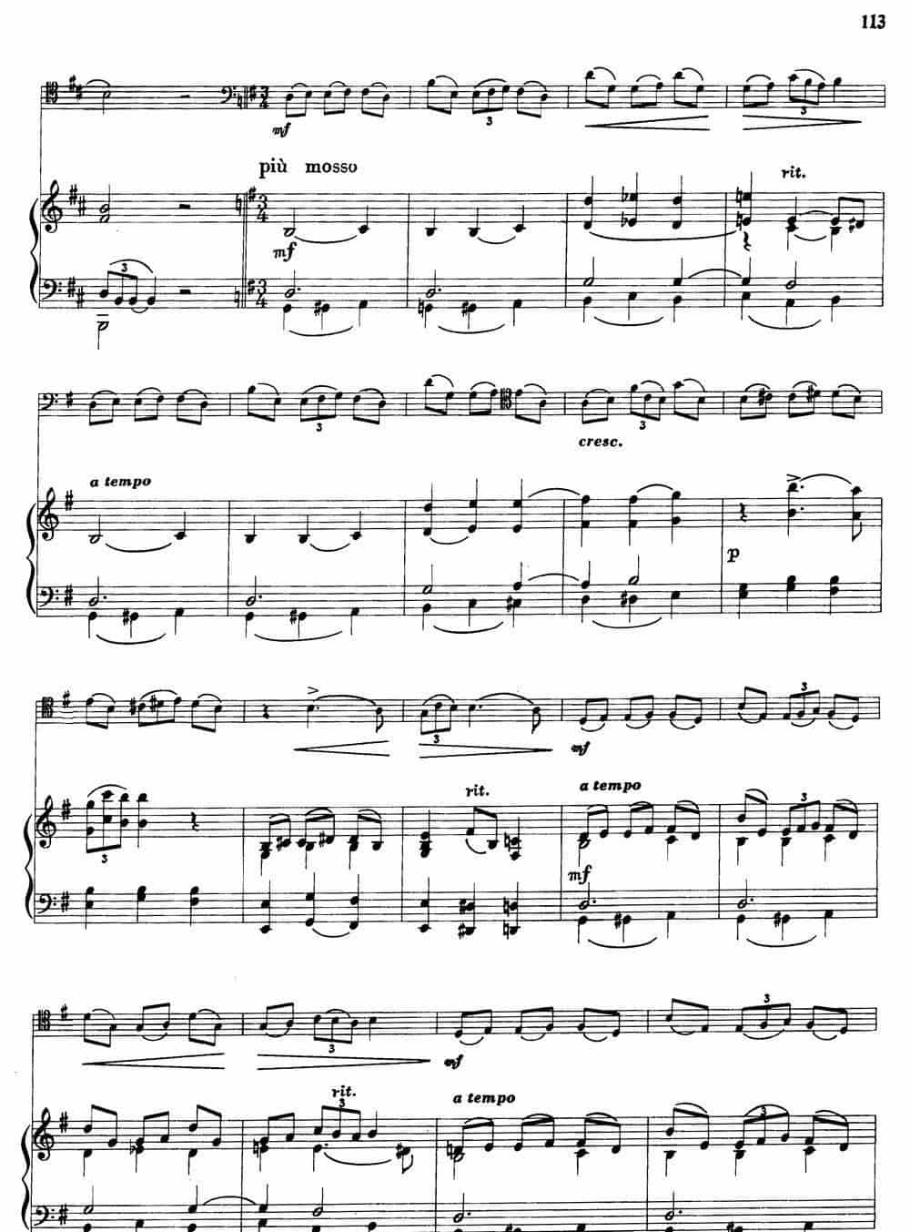 夜曲（大管+钢琴伴奏） 铜管乐器谱_第2张
