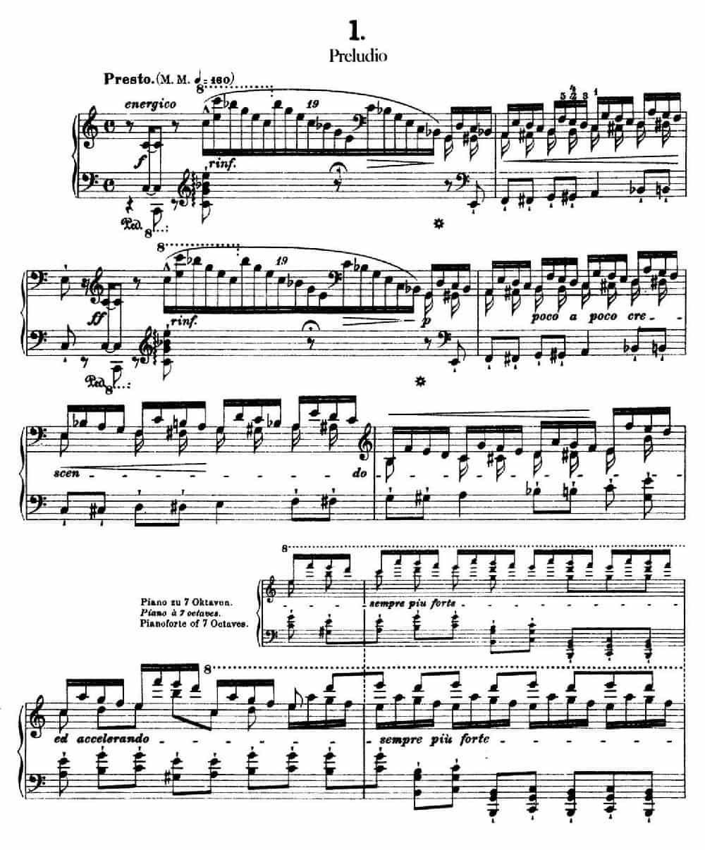 12 Etudes d'execution Transcendante S.139（12首超技练习曲·1） 钢琴乐谱_第1张