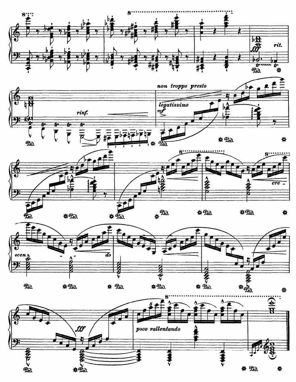 12首超级技巧练习曲：Prelude（前奏曲） 钢琴乐谱_第2张