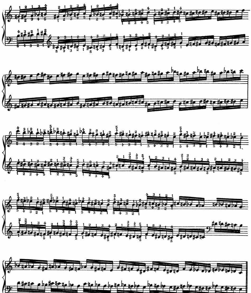 Technical Exercises S.146（李斯特钢琴技巧练习 BOOK Ⅳ） 钢琴乐谱_第6张