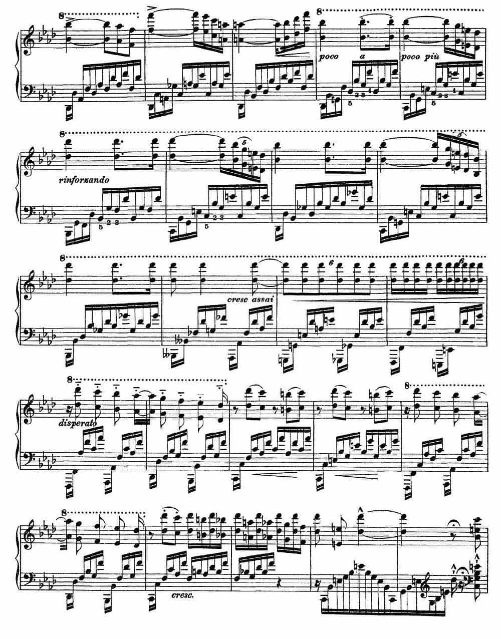 12首超级技巧练习曲：F Minor（F小调） 钢琴乐谱_第8张