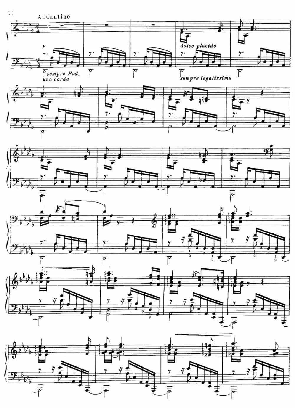 19 Rhapsodies Hongroises S.244  No.1（19首匈牙利狂想曲·第1首） 钢琴乐谱_第6张