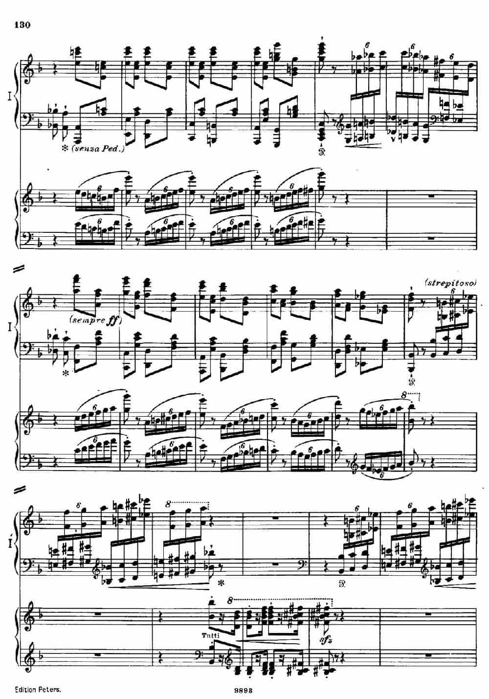 Danse Macabre.（双钢琴） 钢琴乐谱_第29张