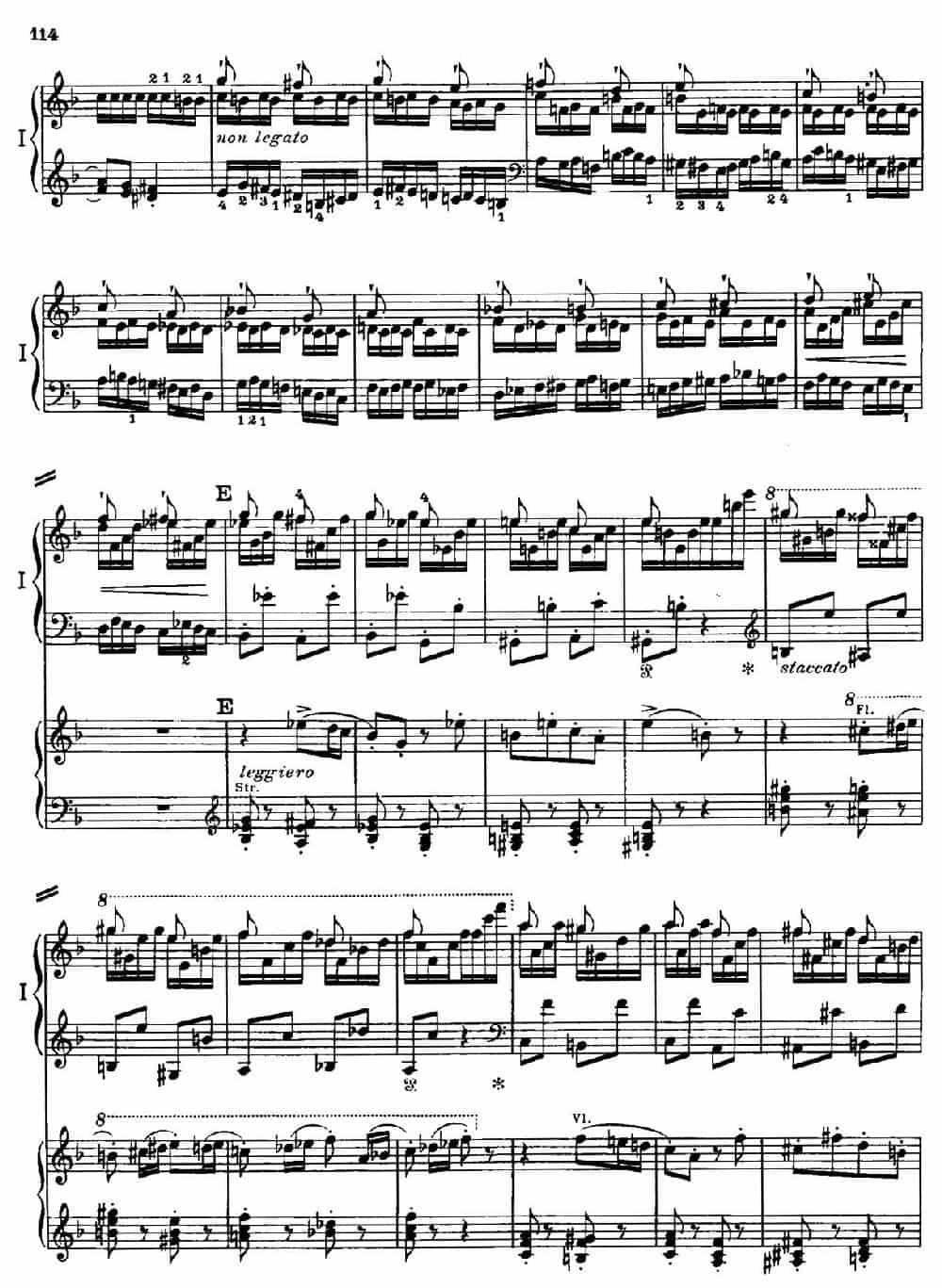 Danse Macabre.（双钢琴） 钢琴乐谱_第13张