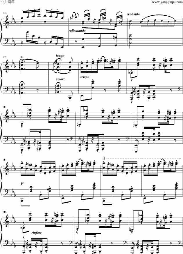 匈牙利狂想曲第9号 钢琴乐谱_第9张