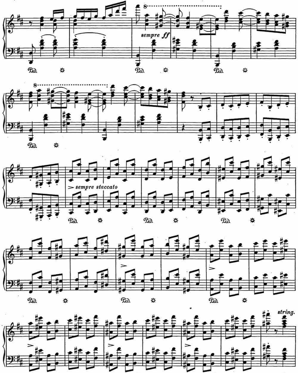 李斯特 匈牙利狂想曲CD Hungarian Rhapsodies S.244 No.19 钢琴乐谱_第19张