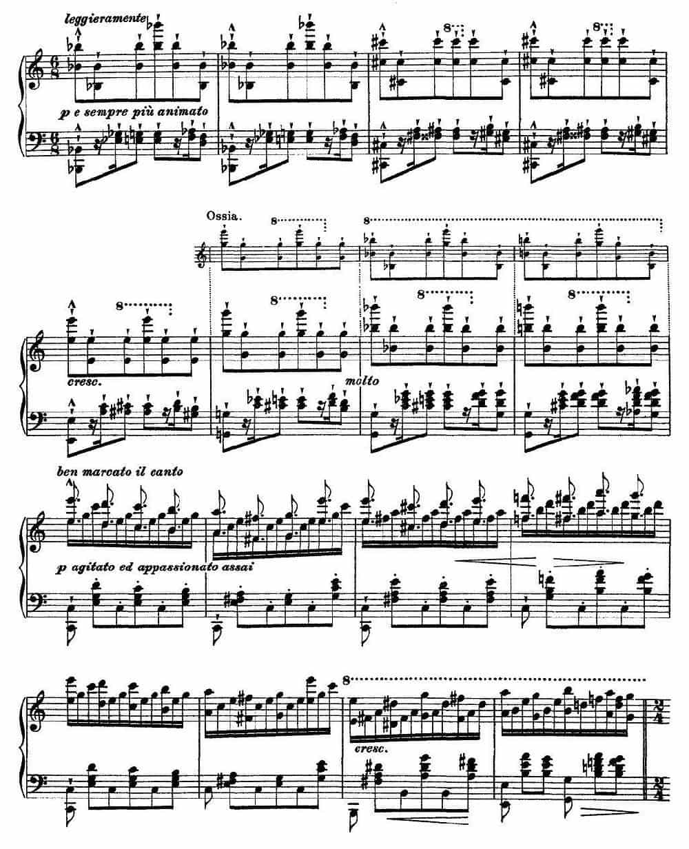 12首超级技巧练习曲：Wilde Jagd（狩猎） 钢琴乐谱_第10张