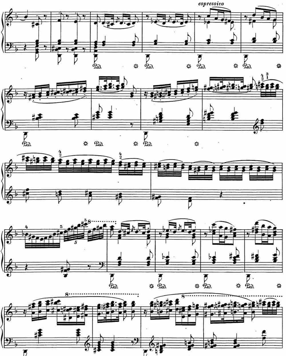李斯特 匈牙利狂想曲CD Hungarian Rhapsodies S.244 No.19 钢琴乐谱_第6张