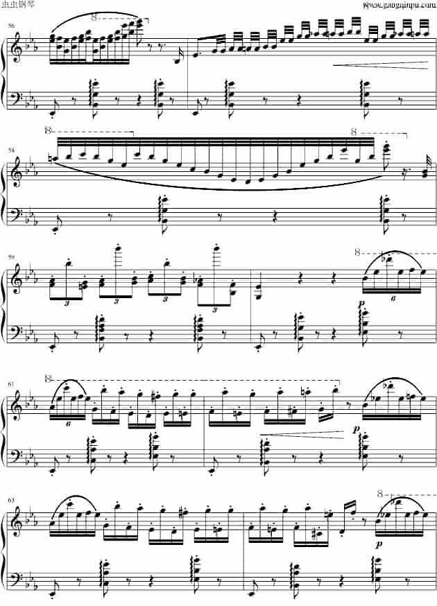 匈牙利狂想曲第9号 钢琴乐谱_第5张