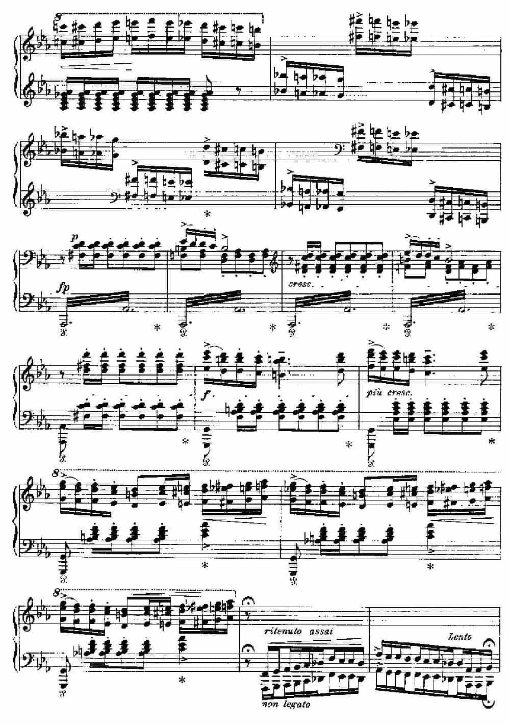 Two Polonaises S.223（2首波洛奈兹舞曲·c小调） 钢琴乐谱_第9张