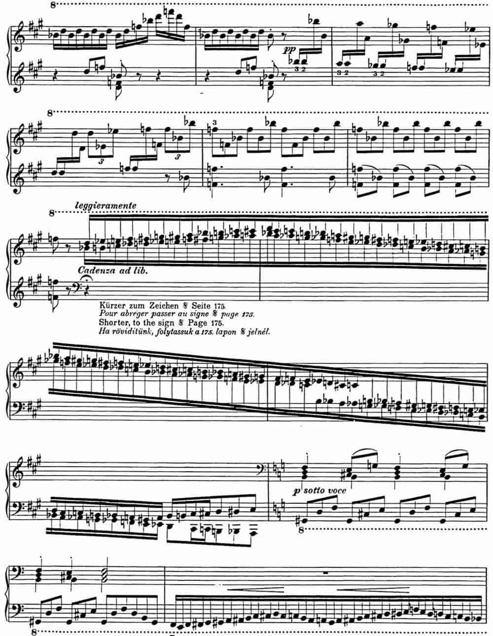 李斯特 匈牙利狂想曲CD Hungarian Rhapsodies S.244 No.15 钢琴乐谱_第7张