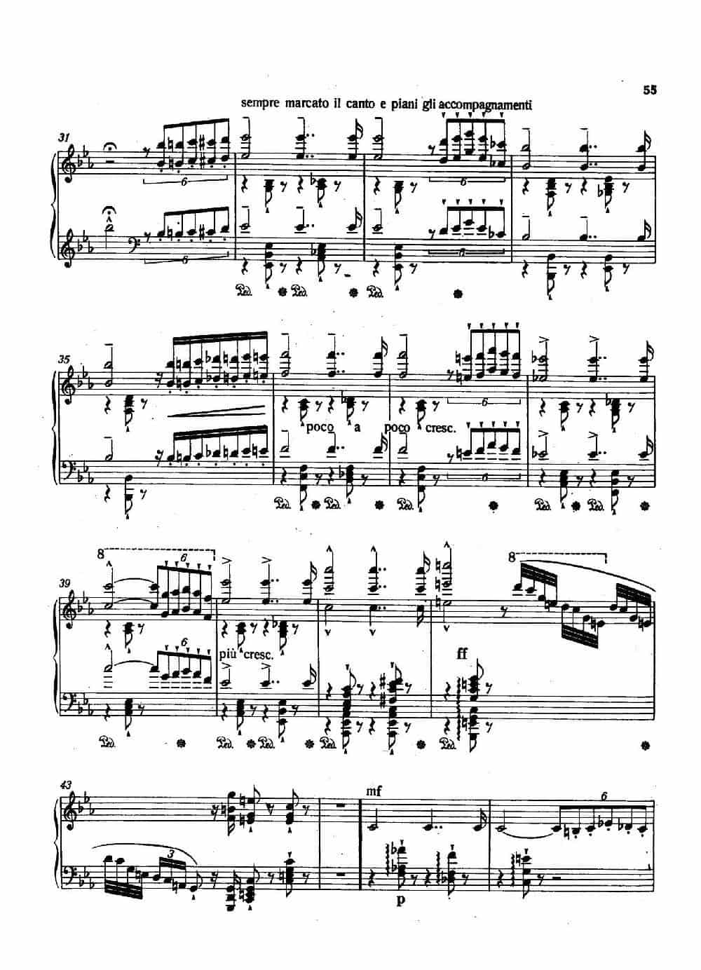 12 Etudes d'execution Transcendante S.139（12首超技练习曲·7） 钢琴乐谱_第3张