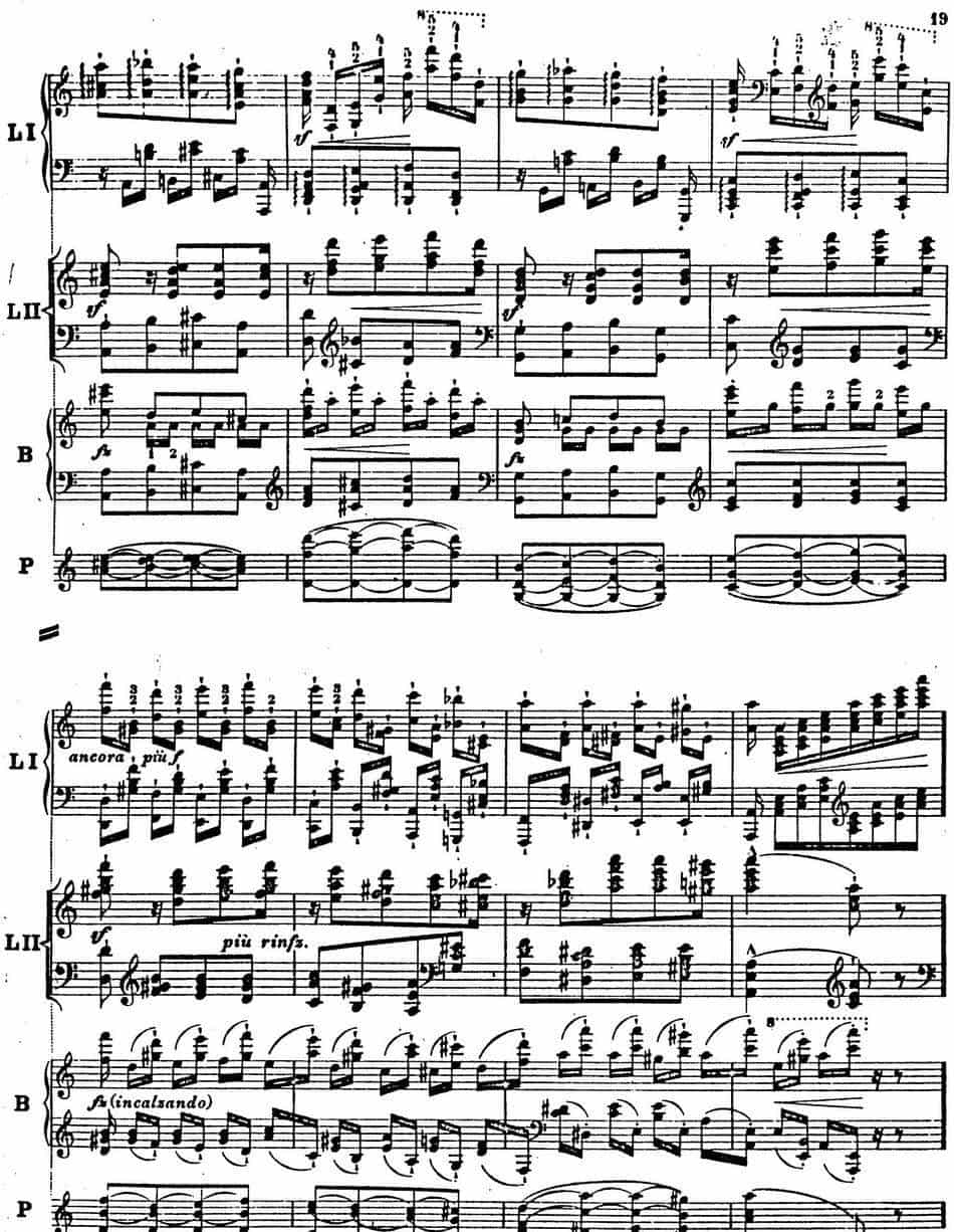 6首帕格尼尼大练习曲（Thema mit Variationen Etude Nr.6） 钢琴乐谱_第19张