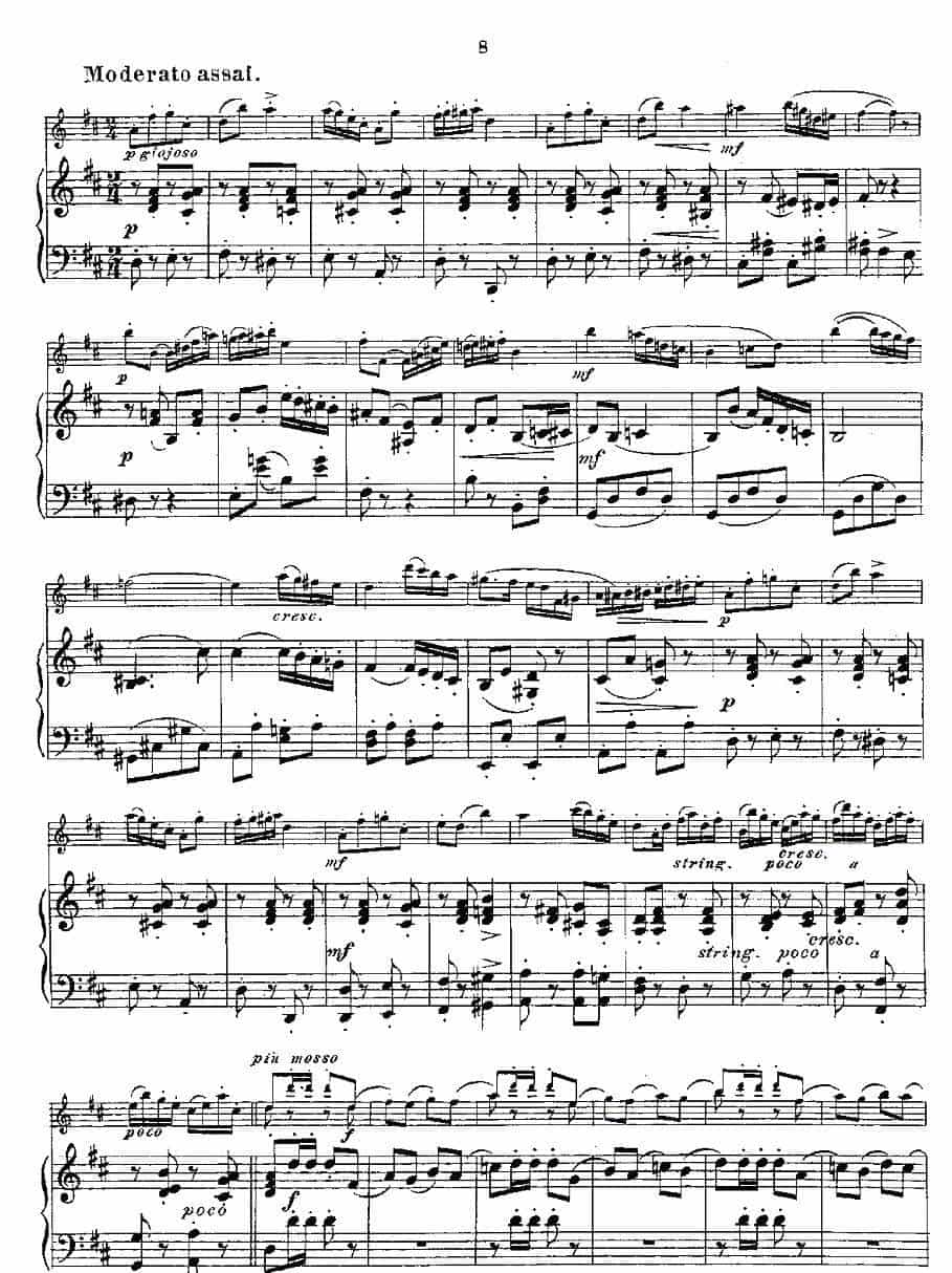 Opern-Transcriptionen.Op.45-4（长笛+钢琴伴奏） 长笛乐谱_第6张
