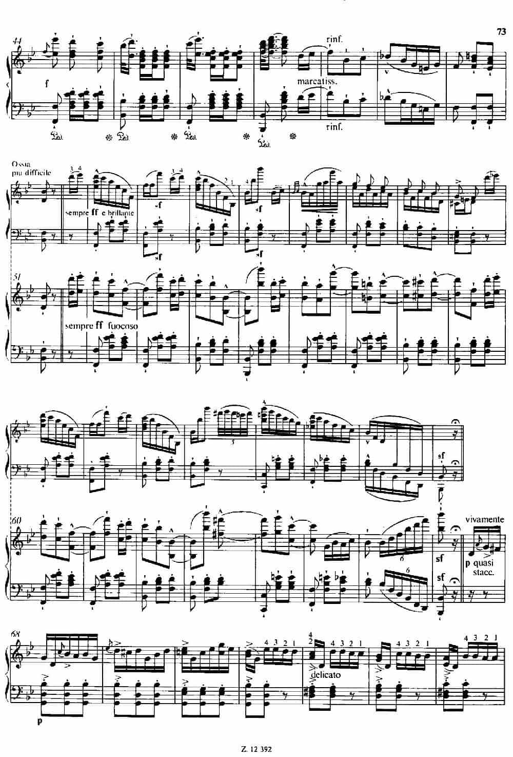 Soirées Musicales S.424（《音乐晚会（全12首）》第11首） 钢琴乐谱_第2张