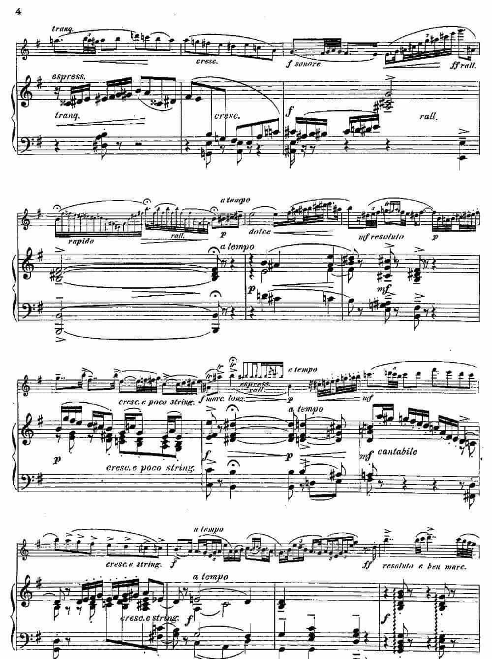 Introduction et Caprice（Op.58）（长笛+钢琴伴奏） 长笛乐谱_第2张