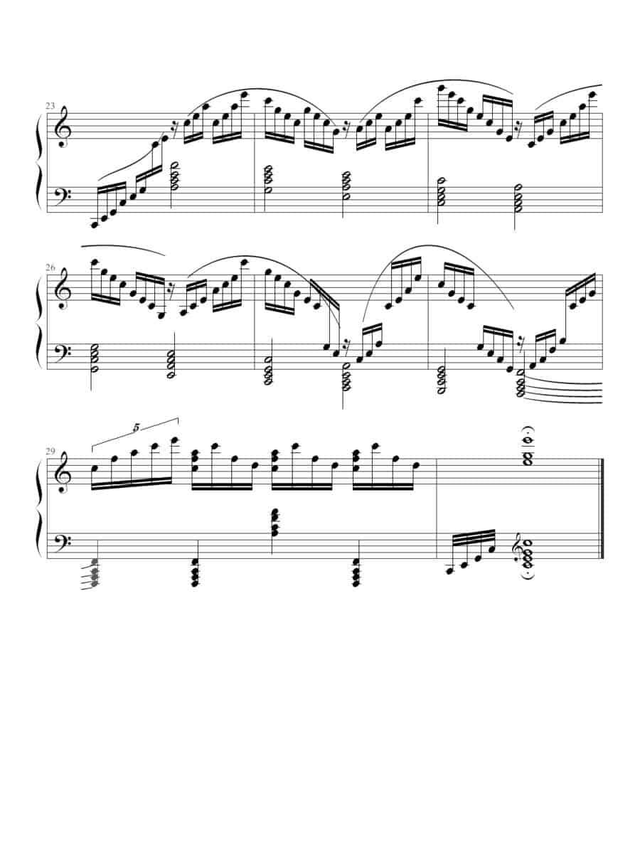 超凡练习曲第1首 钢琴乐谱_第3张