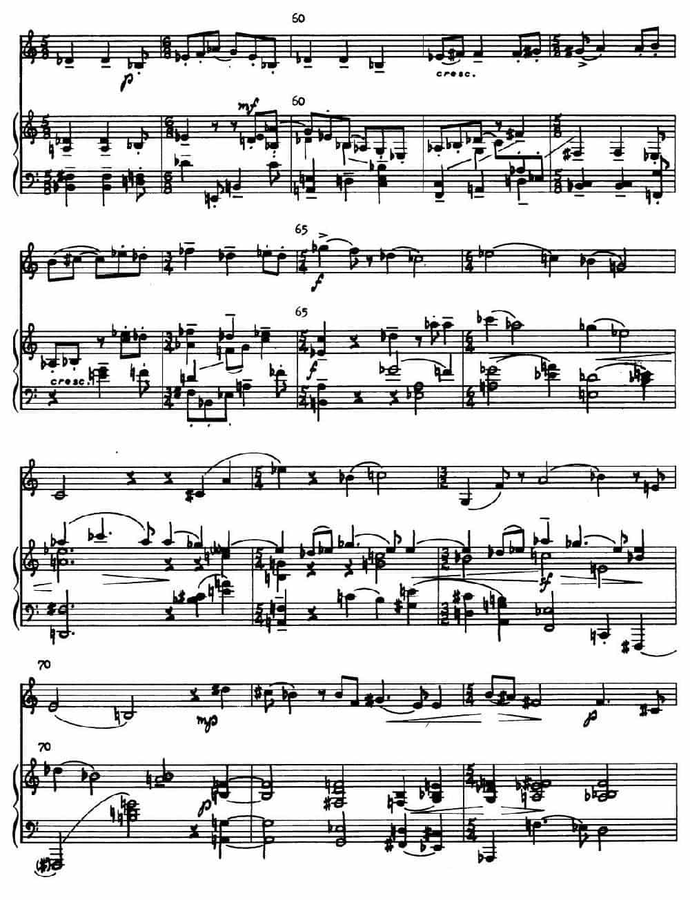 Sonata（英国管与钢琴奏鸣曲） 铜管乐器谱_第5张