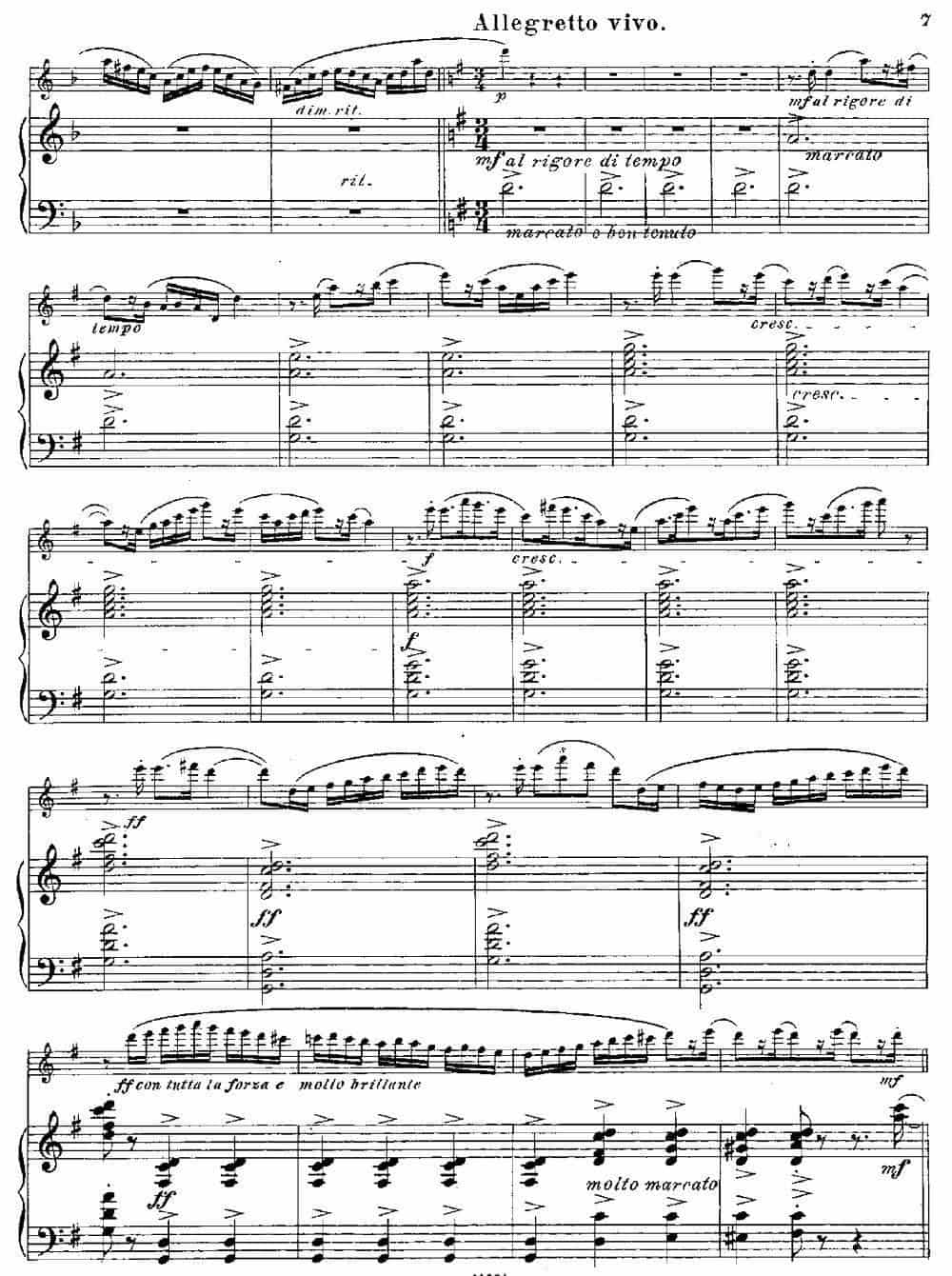 Fantaisies nationales. Suedois.（Op.59 No.4）（长笛+钢琴伴奏） 长笛乐谱_第5张