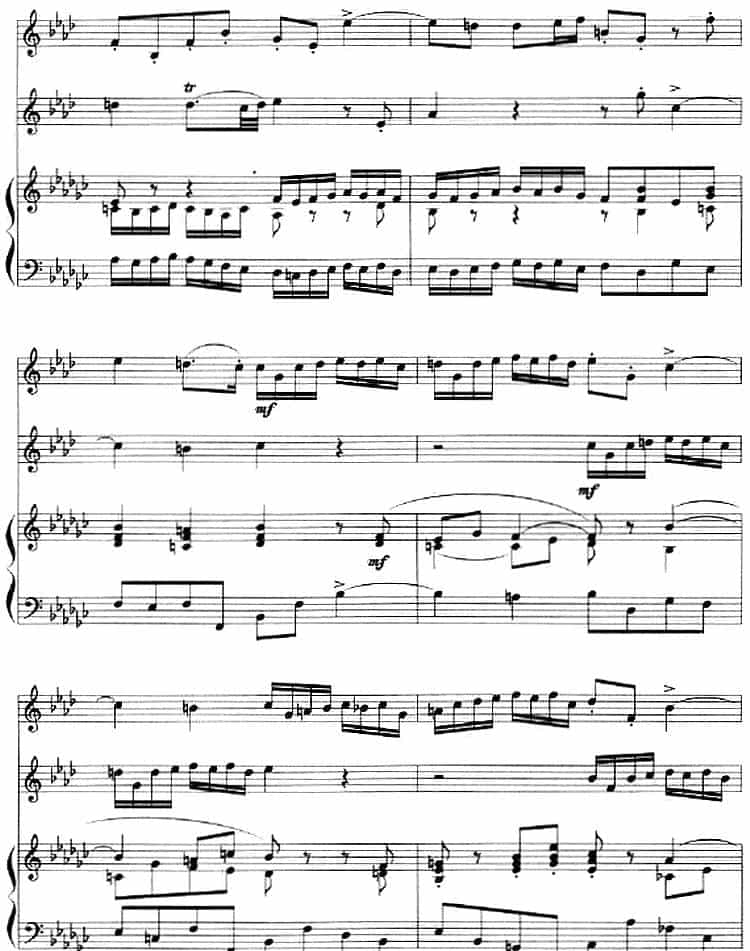 二重奏鸣曲（小号+钢琴伴奏） 铜管乐器谱_第8张