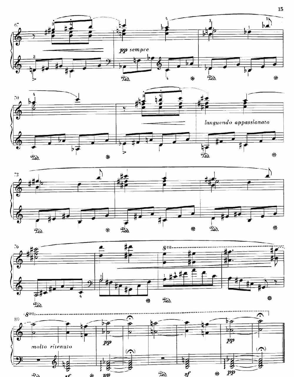 5 Klavierstücke S.192（5首钢琴小品·Ⅴ） 钢琴乐谱_第4张