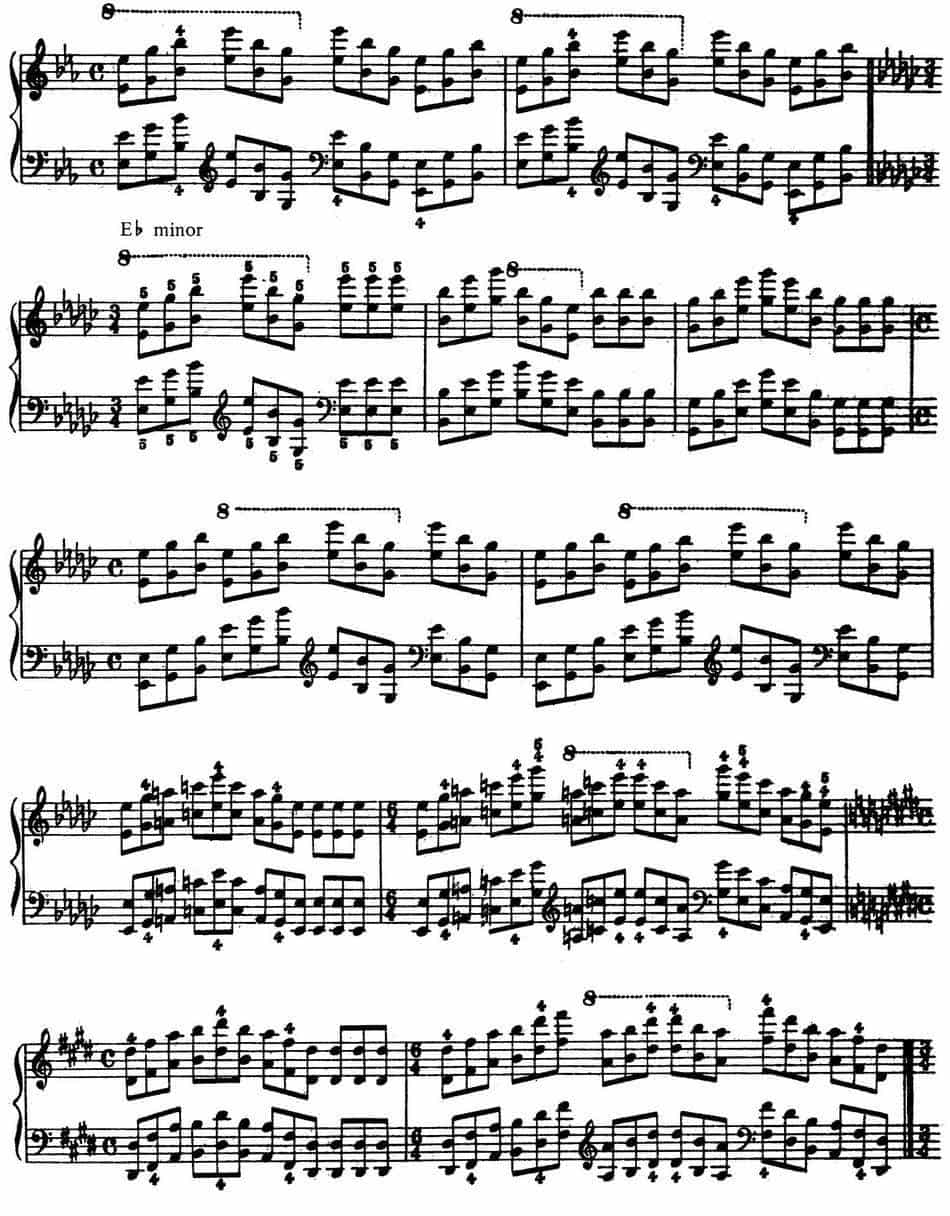 Technical Exercises S.146（李斯特钢琴技巧练习 BOOK Ⅻ） 钢琴乐谱_第5张