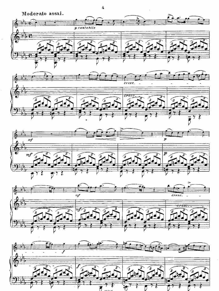 Opern-Transcriptionen.Op.45-2（长笛+钢琴伴奏） 长笛乐谱_第3张