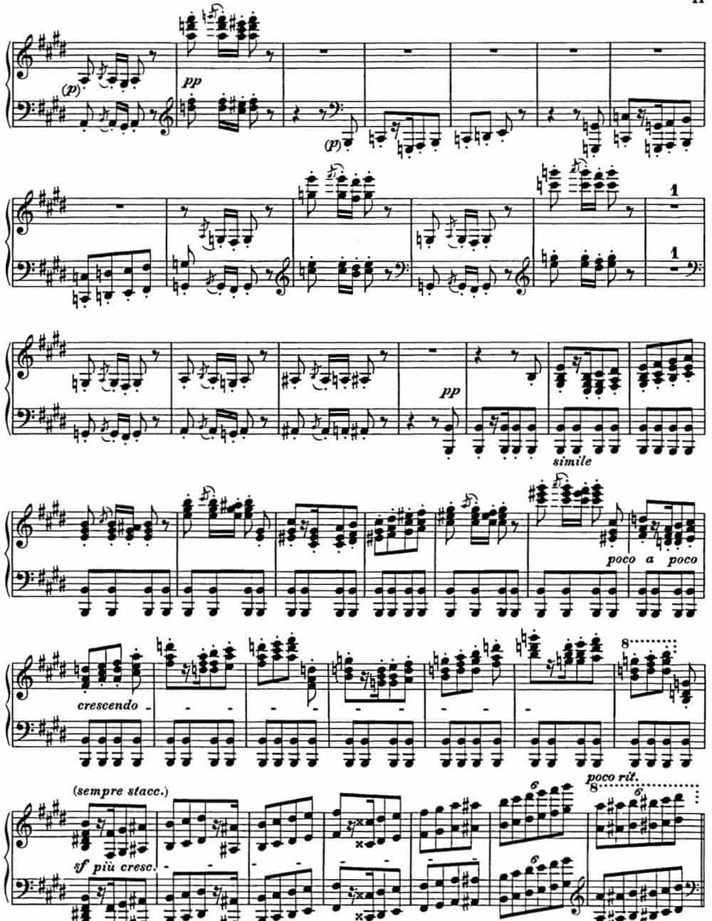 李斯特 匈牙利狂想曲 Hungarian Rhapsodies S.244 No.1 钢琴乐谱_第11张