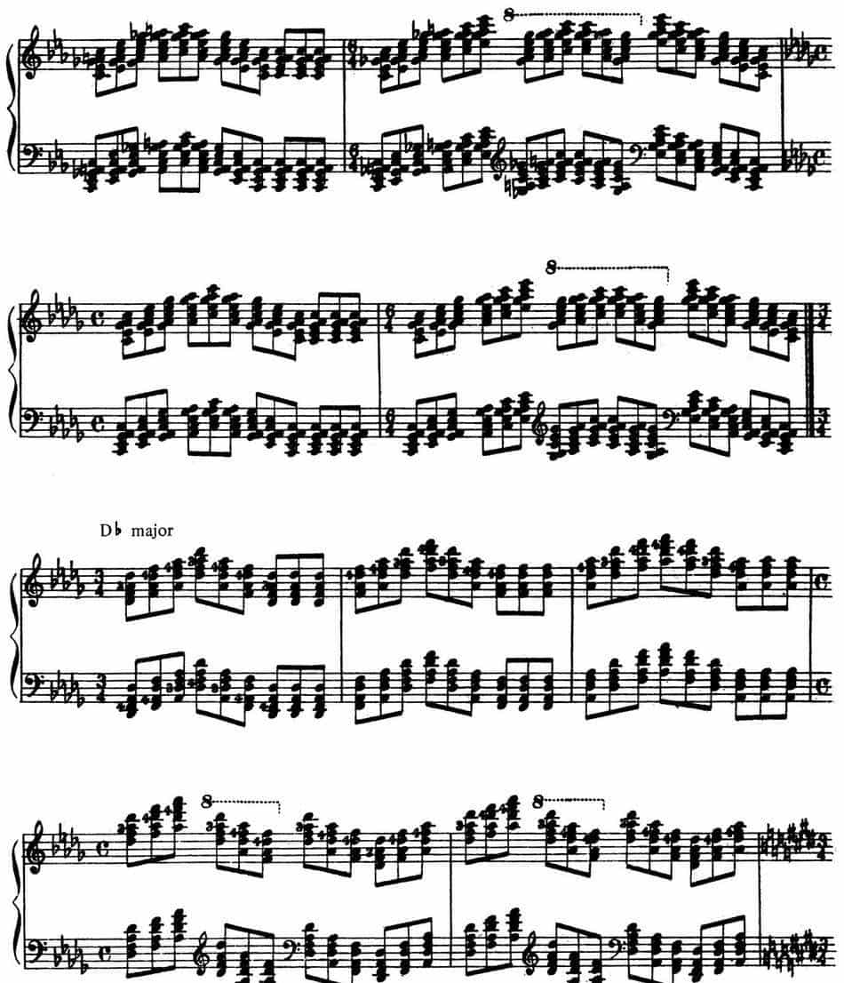 Technical Exercises S.146（李斯特钢琴技巧练习 BOOK Ⅻ） 钢琴乐谱_第7张