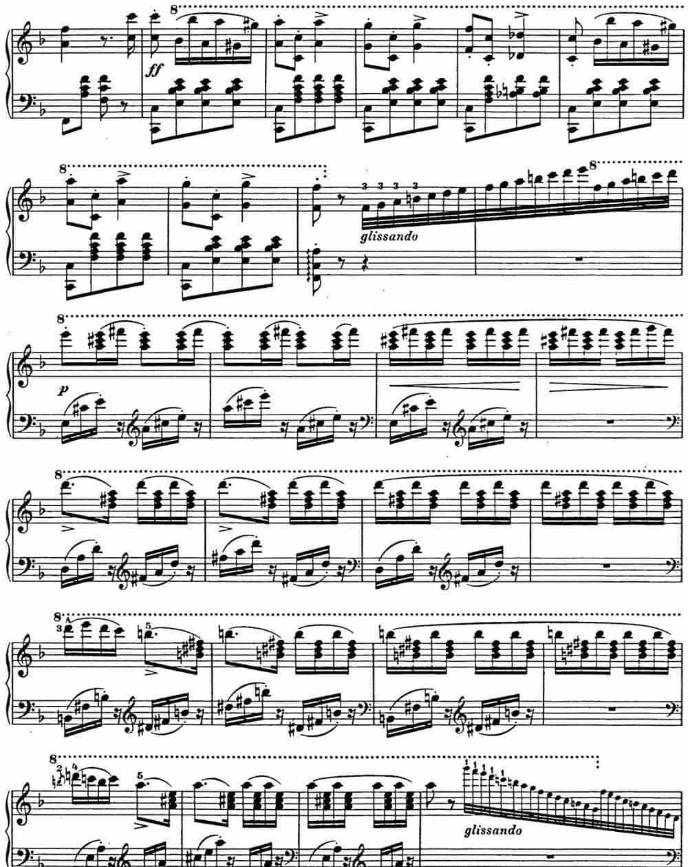 李斯特 匈牙利狂想曲CD Hungarian Rhapsodies S.244 No.14 钢琴乐谱_第15张