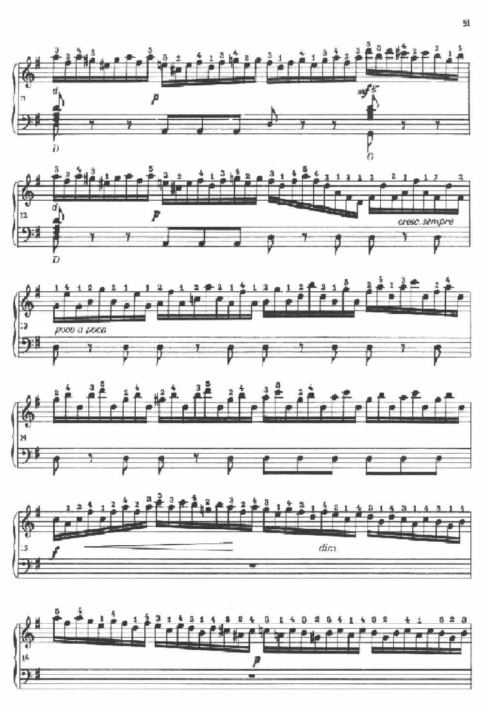 《车尔尼手风琴练习曲集》第Ⅱ册（第21——23首） 手风琴乐谱_第7张
