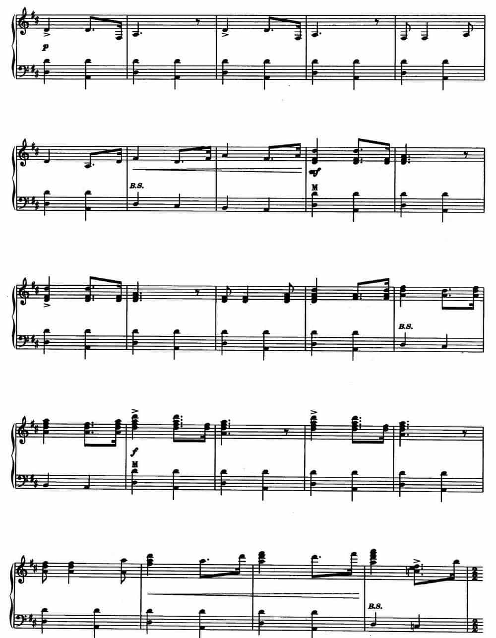 保卫黄河（选自钢琴协奏曲《黄河》 ） 手风琴乐谱_第16张