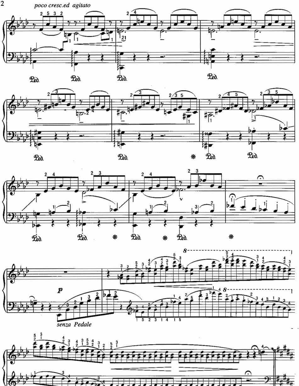 不可不弹的世界钢琴名曲：爱之梦（第3首） 钢琴乐谱_第2张
