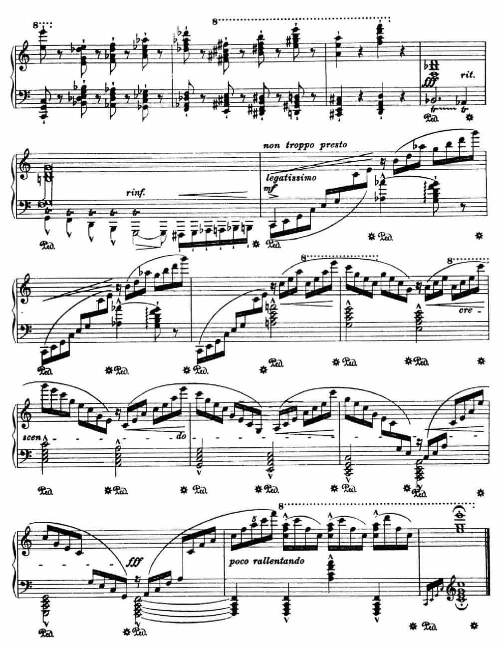 12 Etudes d'execution Transcendante S.139（12首超技练习曲·1） 钢琴乐谱_第2张