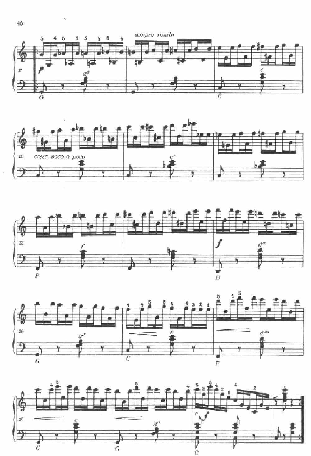 《车尔尼手风琴练习曲集》第Ⅱ册（第21——23首） 手风琴乐谱_第2张