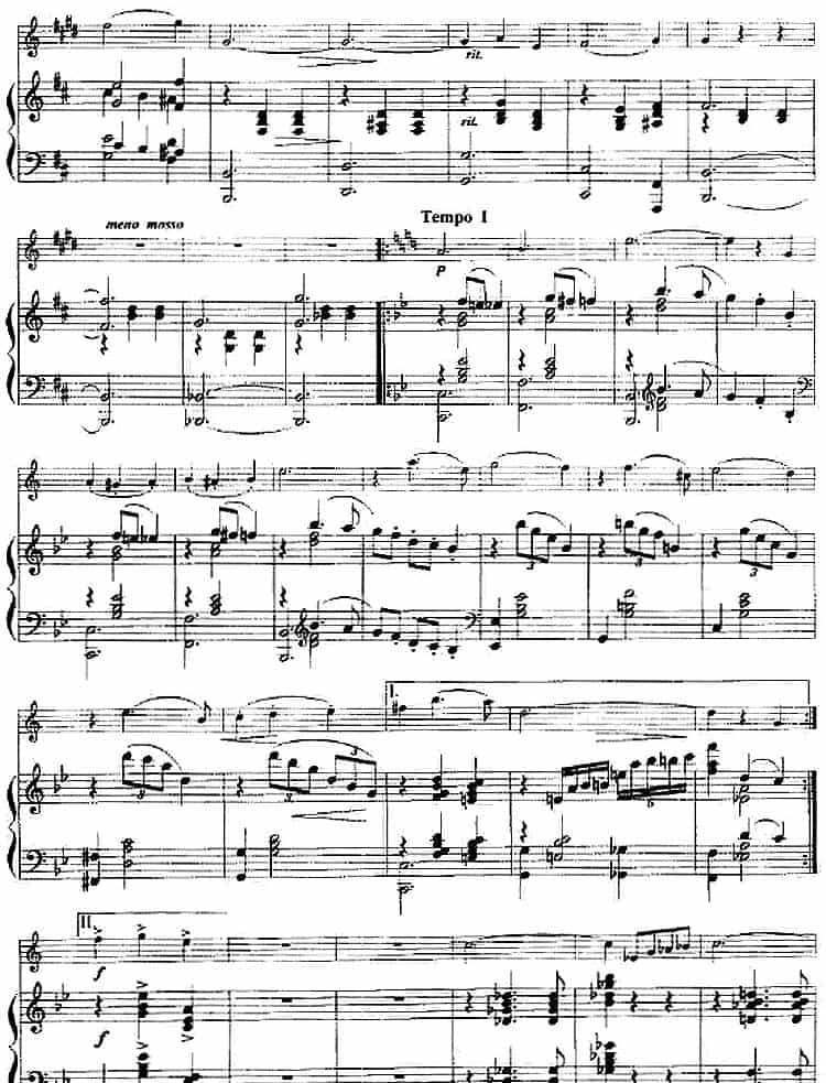 音乐会圆舞曲（小号+钢琴伴奏） 铜管乐器谱_第6张