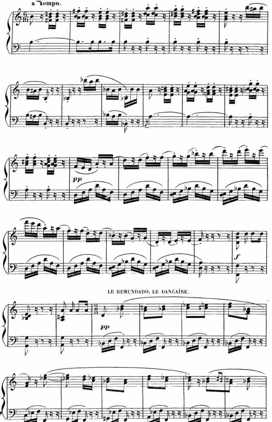 Carmen for Solo Piano（卡门全剧钢琴独奏版）（No.15） 钢琴乐谱_第5张