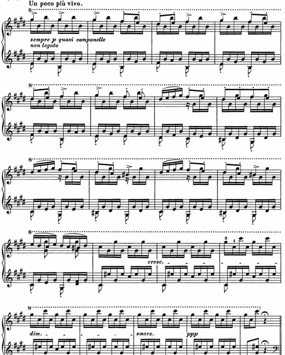 李斯特 匈牙利狂想曲CD Hungarian Rhapsodies S.244 No.12 钢琴乐谱_第4张