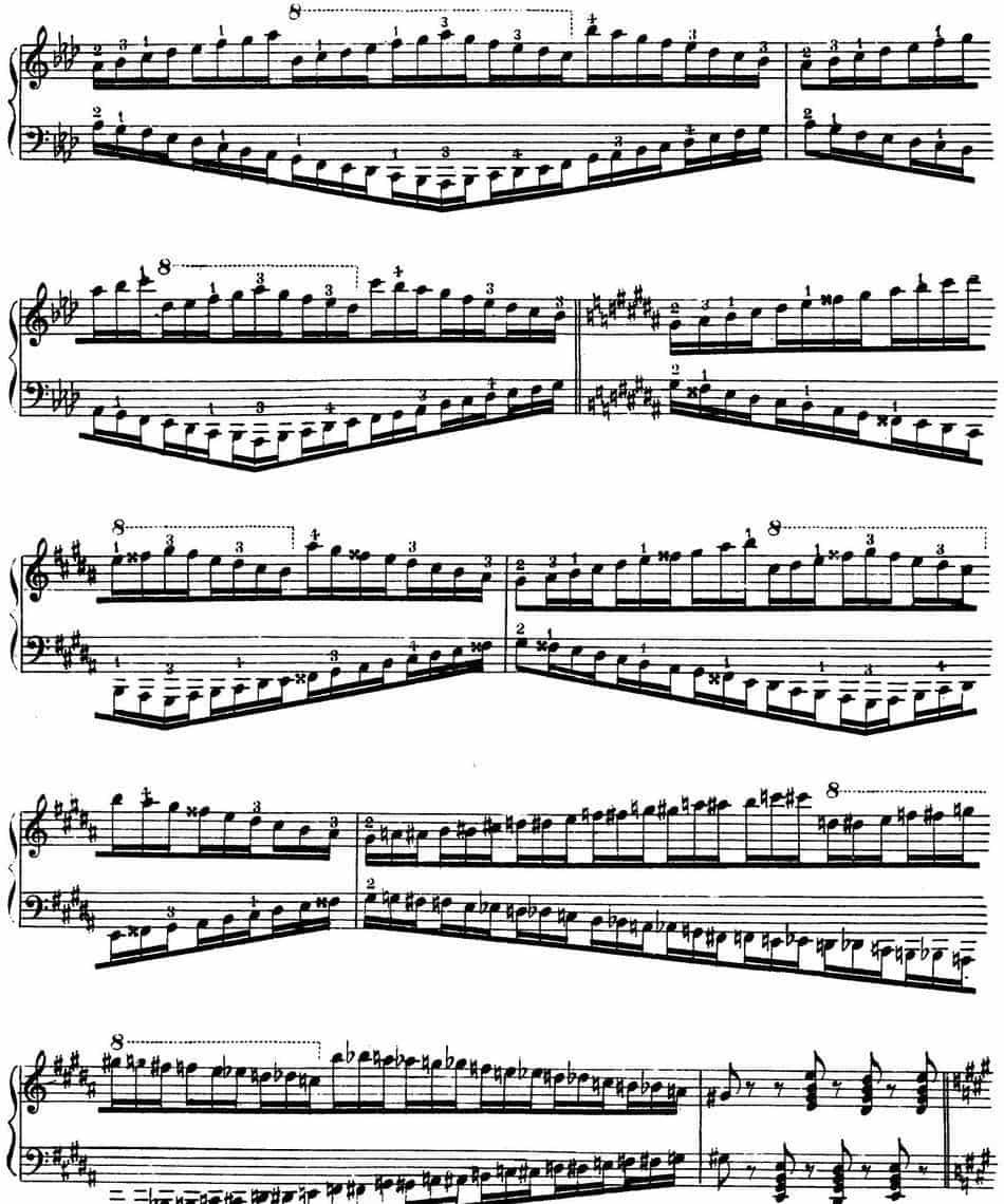 Technical Exercises S.146（李斯特钢琴技巧练习 BOOK Ⅳ） 钢琴乐谱_第19张