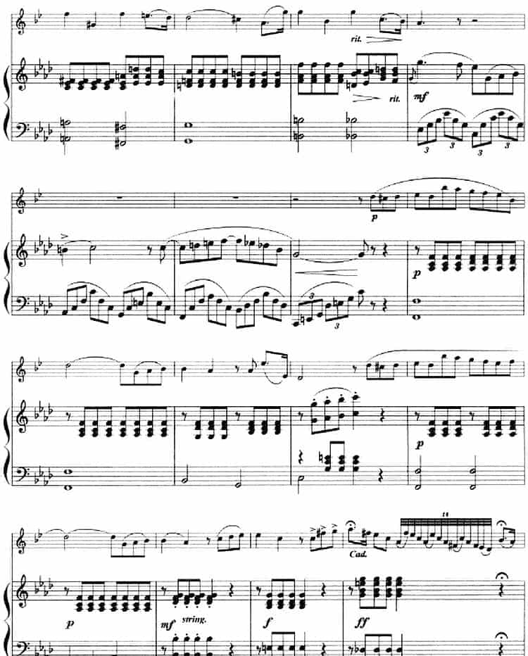 第一协奏曲（小号+钢琴伴奏） 铜管乐器谱_第5张